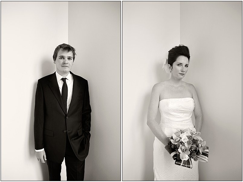 Bride and groom at Chambers Minneapolis wedding