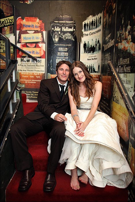 Varsity Theater wedding and reception photography 07